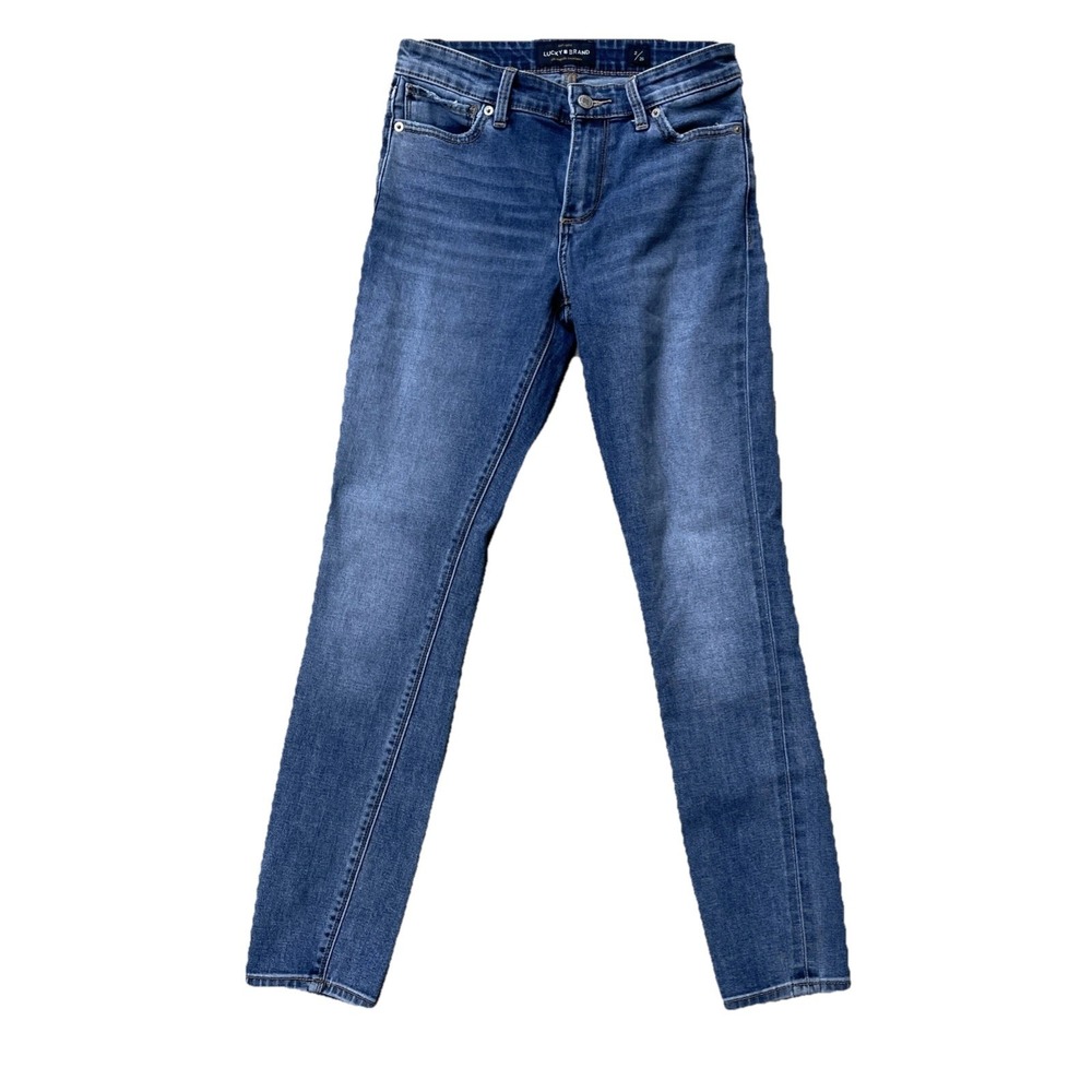 Lucky Brand Ava Skinny Jeans Womens‎ 2/26x29 Mid Rise Stretch Denim